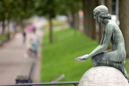 Nymphe Brunnen-Allee Bad Wildungen