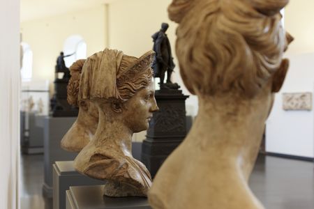 Büsten im Rauch Museum Bad Arolsen