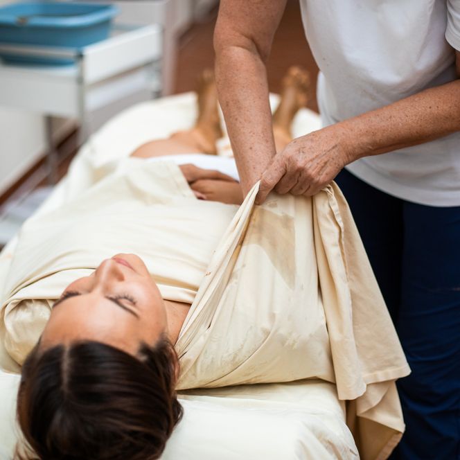 Bad Camberger Lehm Anwendung